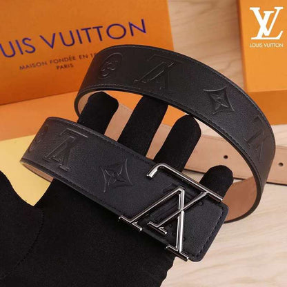 lvbl9 wide 3.8cm total length 95-125cm Belt wonderful winder High Quality fashion silver buckle Belt