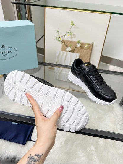 OPS3 Leather Shoes Women35-41 man40-45 with box