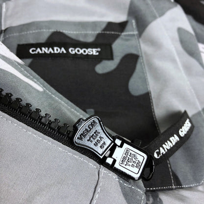 DEC10  Canada Goose High Quality 1:1 New Unisex Down jacket for women and men Navy camouflage