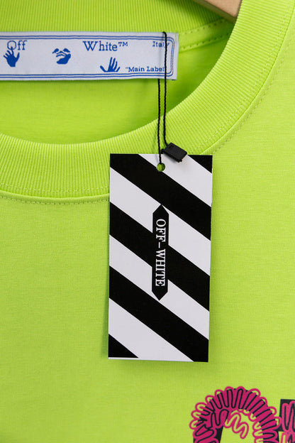 OFFC38   Men's and women's summer short-sleeved T-shirt clothes