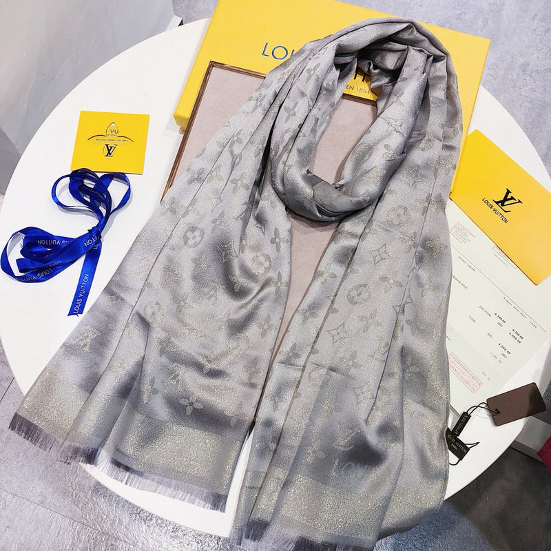 XLC04 Silk satin 70-180CM Scarf