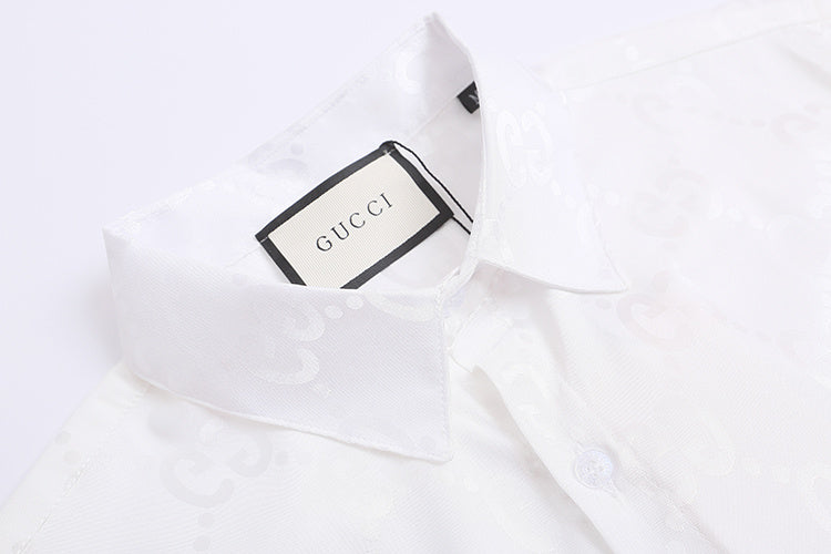 GUC082 New men's shirt with long sleeves Clothing