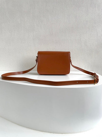 LCP16 Leather shoulder bag 18.5-14-6CM Bag