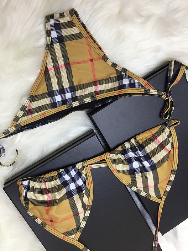 BUR02  Women's swimwear two-piece bikini