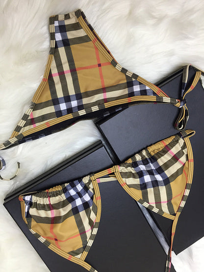 BUR02  Women's swimwear two-piece bikini