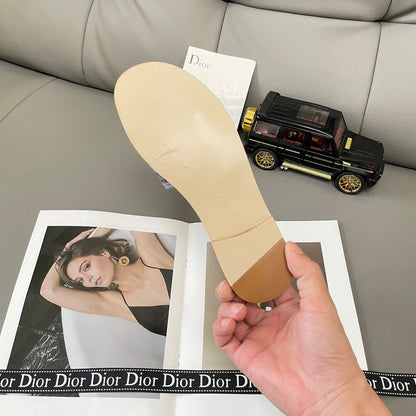 MBDS1 Leather Slippers Size 35-41 Shoes with Box