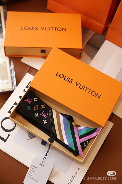 XLC02 Silk satin 6-120CM Scarf