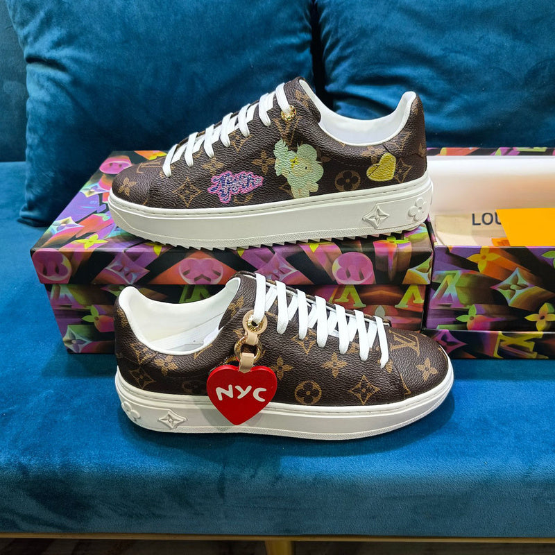 OLS13 Leather Women 35-42 sneakers shoes With box