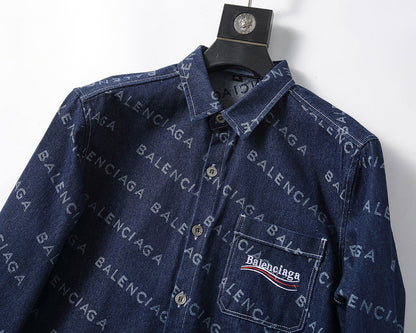 BAC82 New autumn and winter denim shirt