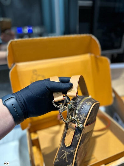 ALP48 Phone Bag 20-14CM Leather Bags With box