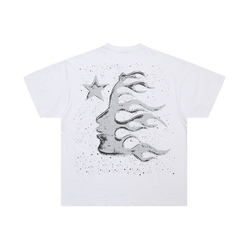 HEC2  Men's and women's summer short-sleeved T-shirt clothes