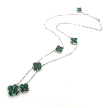 VAN24 Clover Shell Necklace gold plated necklace for women  Jewelry