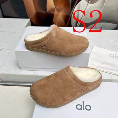 GAS1 Wool Women Shoes 35-41 cotton slippers with Box