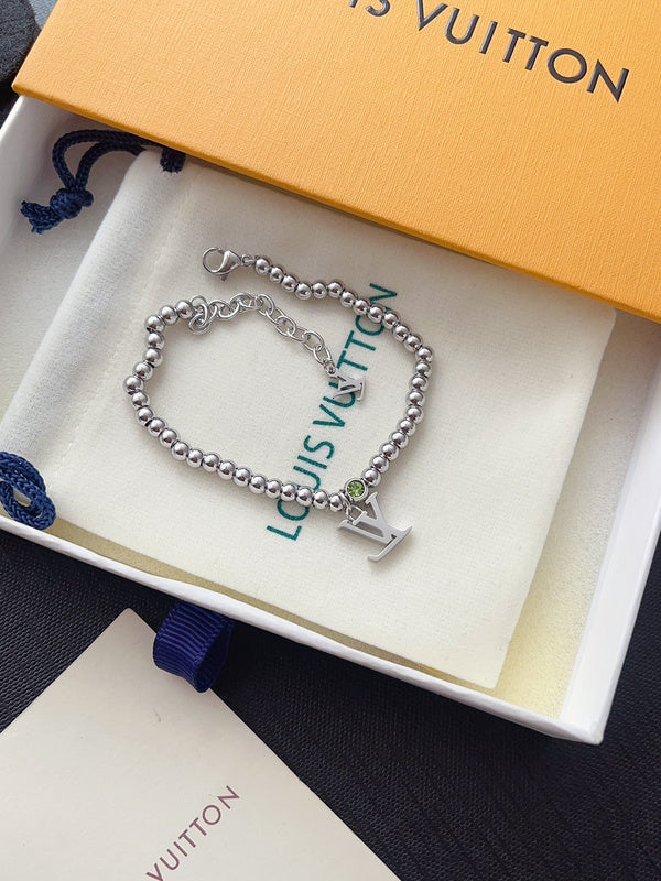 X661  Men's titanium steel bracelet necklace set jewelry