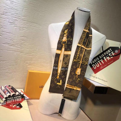 LSC41 Silk satin 8-120CM scarf for lady