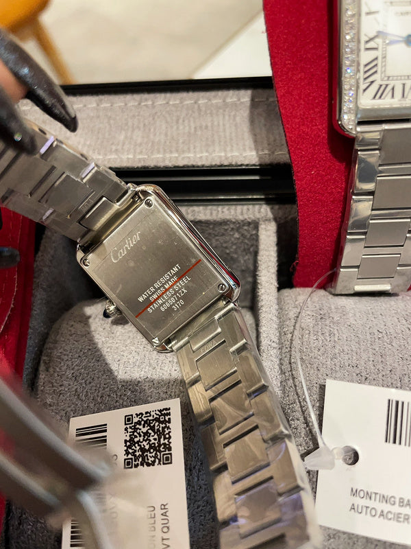 CW77  316L stainless steel version, couple watch 27*34mm/24*31mm