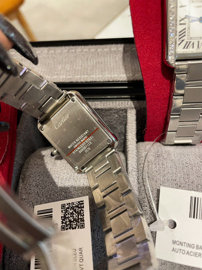 CW77  316L stainless steel version, couple watch 27*34mm/24*31mm