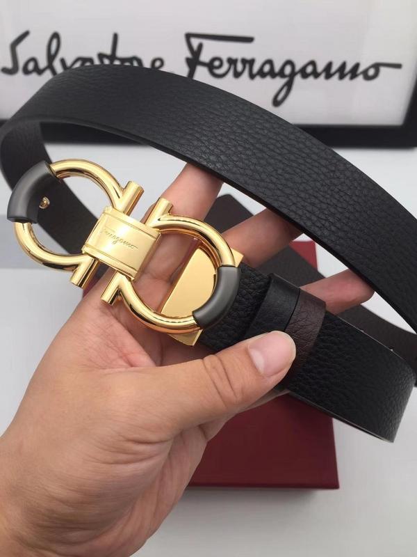 FBL8 Real leather  3.5CM 95-125CM Belt with all packing