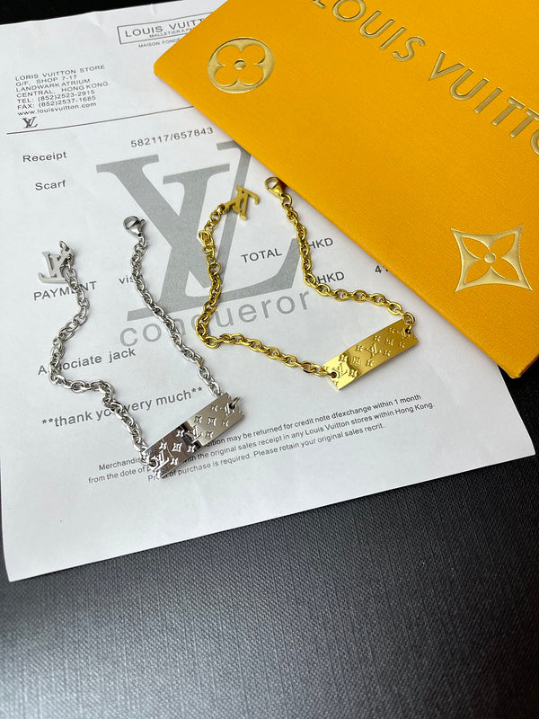 L168  Men's and women's titanium steel bracelet jewelry