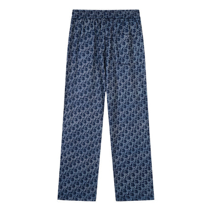 DIC136   New men's and women's spring and autumn thin pants, elastic waistband casual pants clothing