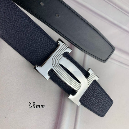 HBL5 Real leather 3.8CM 95-125CM Belt with all packing