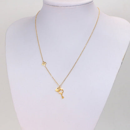 LVB116 New Women's Fashion Gold Plated Necklace Jewelry