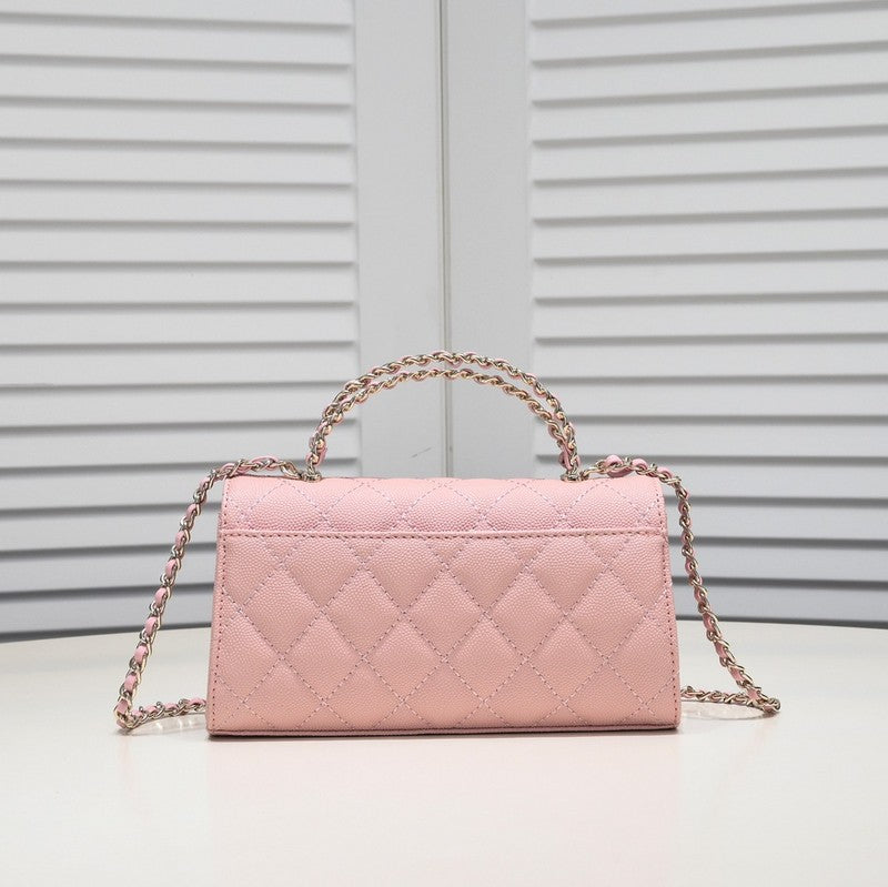 LCP01 Leather shoulder bag 19-10-4.5CM Bags