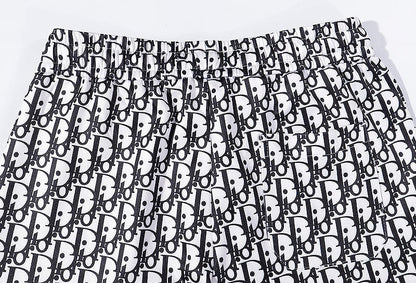 DIC76  Classic full-print custom-made embossed shorts