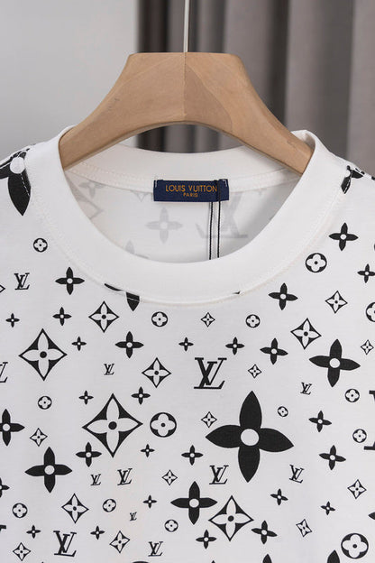 LVC009   Men's and women's summer short-sleeved T-shirt clothes