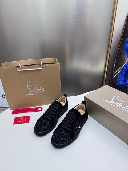 MCLS11 Women 35-40 and Men 40-45 Leather Shoes With Box