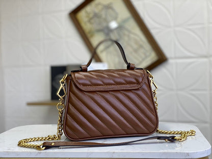 GGP95 High quality women shoulder bags fashion leather bag 21x15.5x8cm