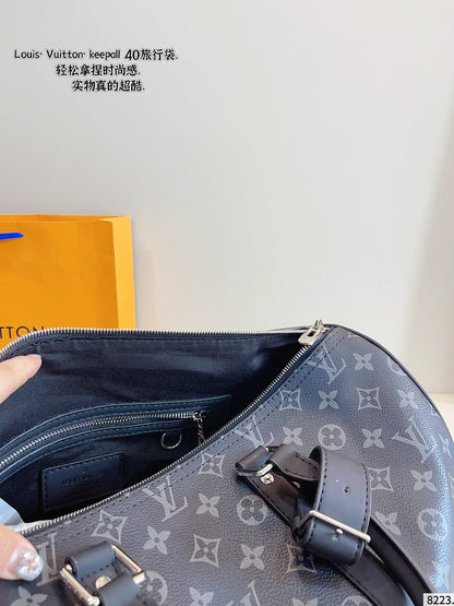 MLP27 Leather Bag 40-20-25CM Travel for women and men  Bags