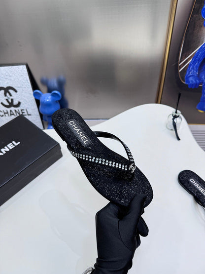 MBCS4 Leather Slippers Size 35-42 Shoes with Box