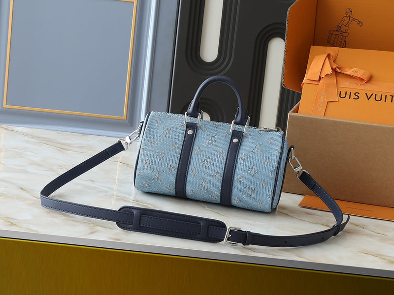 LLP198 Leather Bag 25-15-11CM Shoulder bags