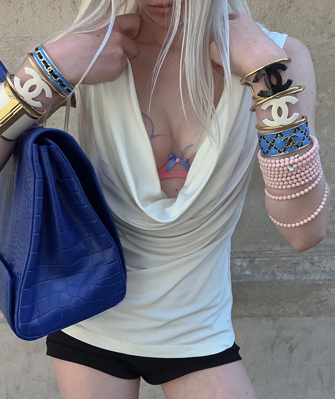 S421  Women's new titanium steel fashion  bracelet jewelry