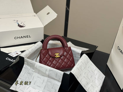 ACP41 Leather Bag 20-12CM Shoulder bags with box