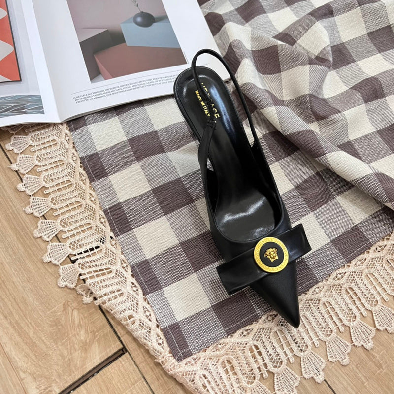 MJVS11 Leather Women 7CM Heel shoes 35-42 With box