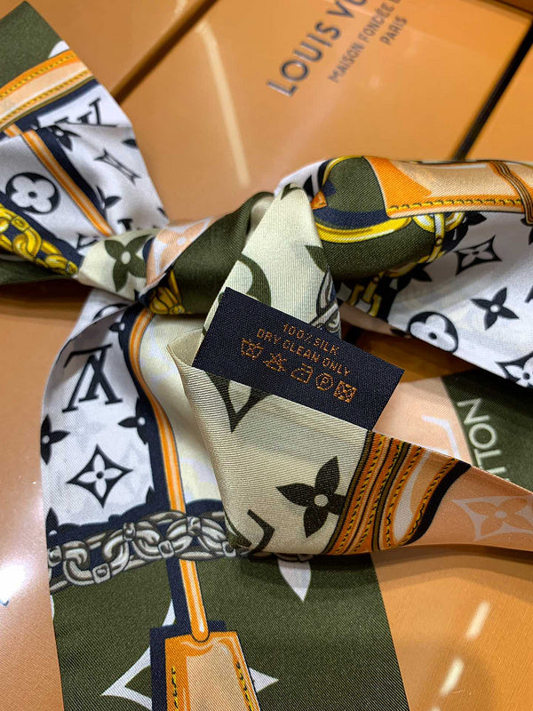 XLC17 Silk satin 8-120CM scarf