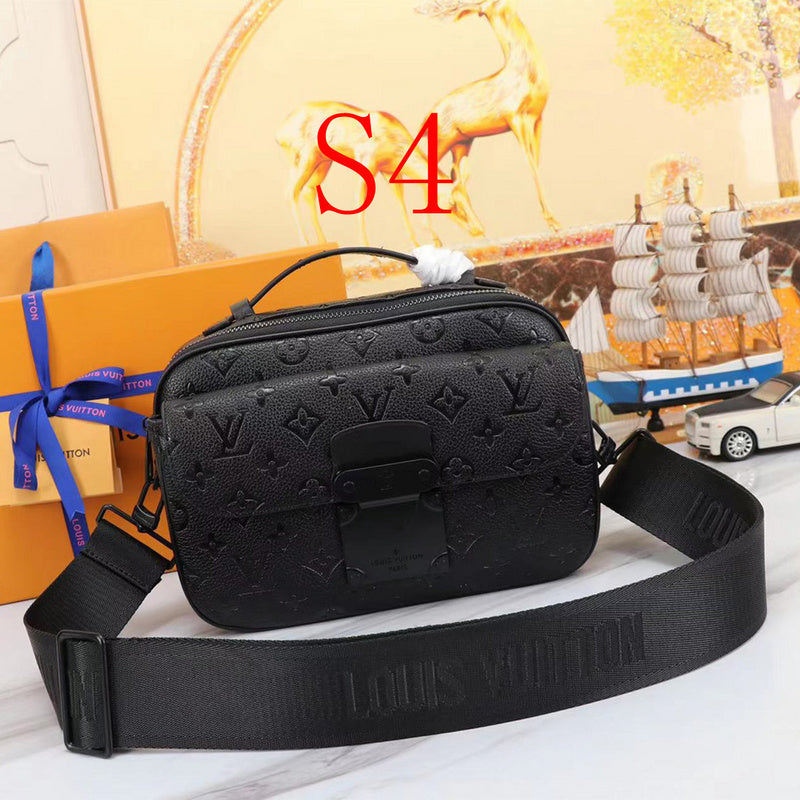 GLP066  High quality leather bag men bag  22 x 18 x 8CM