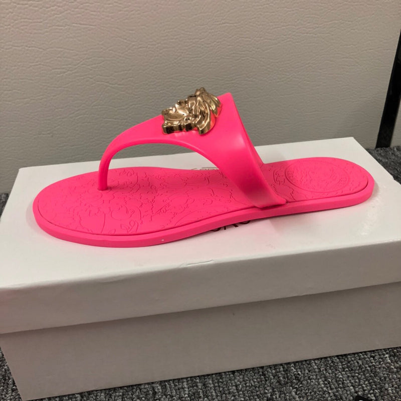 YVS8 Leather slippers couples shoes 36-45 With box