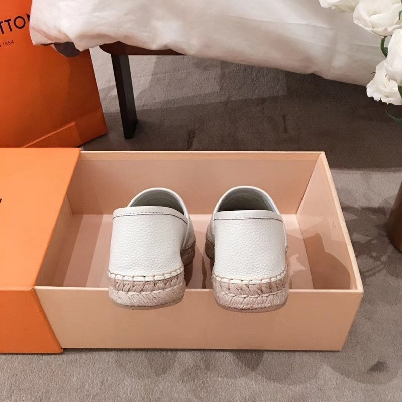 OLS1 Leather Shoes Women 35-41 Shoes With box