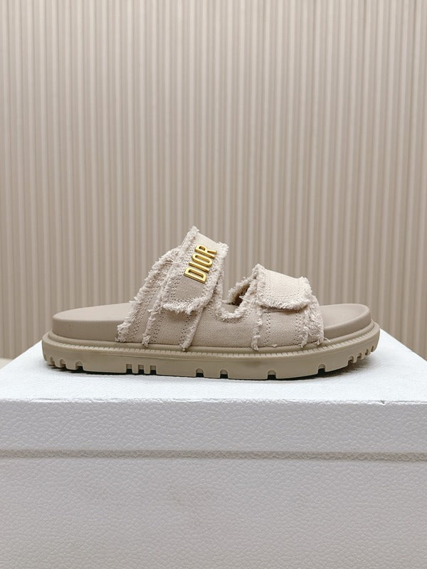 ODS3 Leather Women Slipper Size 35-42 Shoes with box