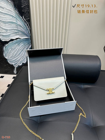 ACP03 Leather Bag 19-13CM Shoulder bags with box