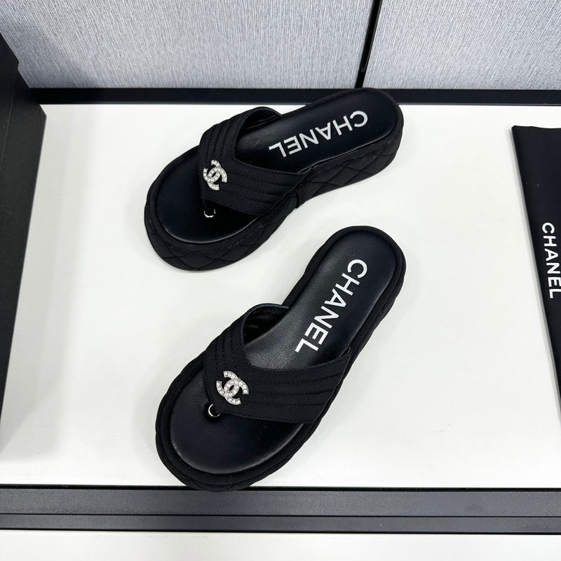 MBCS15 Leather Slippers Size 35-40 Shoes with Box