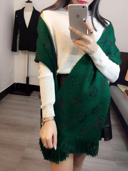 LSC5 Wool blend 35-180CM Scarf