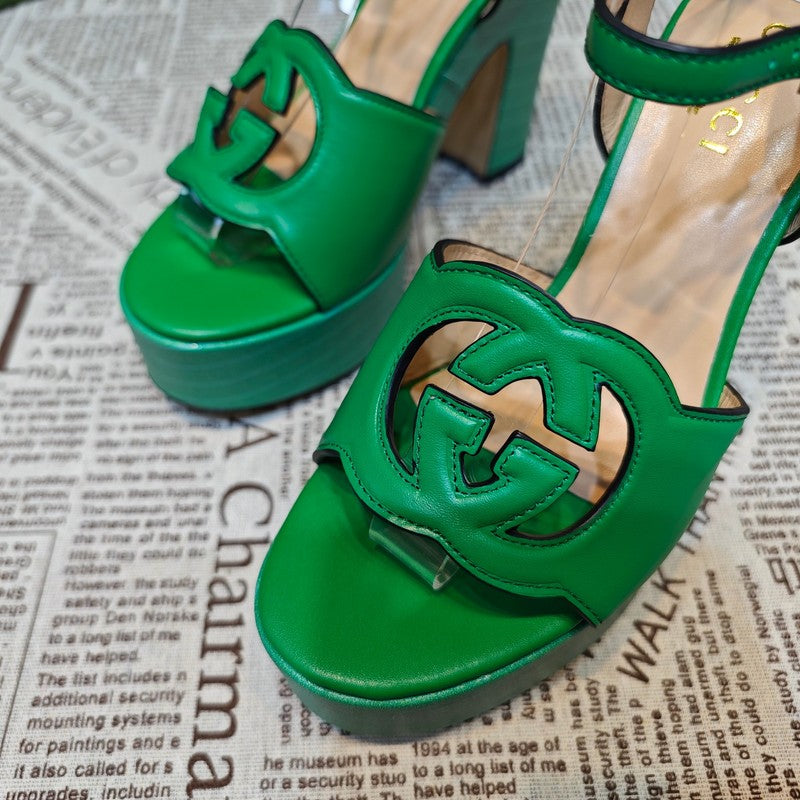 JHGS13 Slipper 12CM Heel Size 35-42 Shoes with box