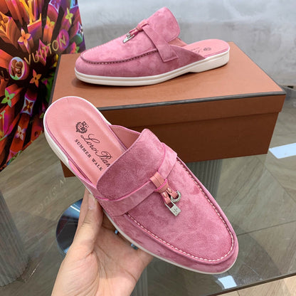 GLS18 Leather shoes Women35-42 Man40-45 Slipper with box