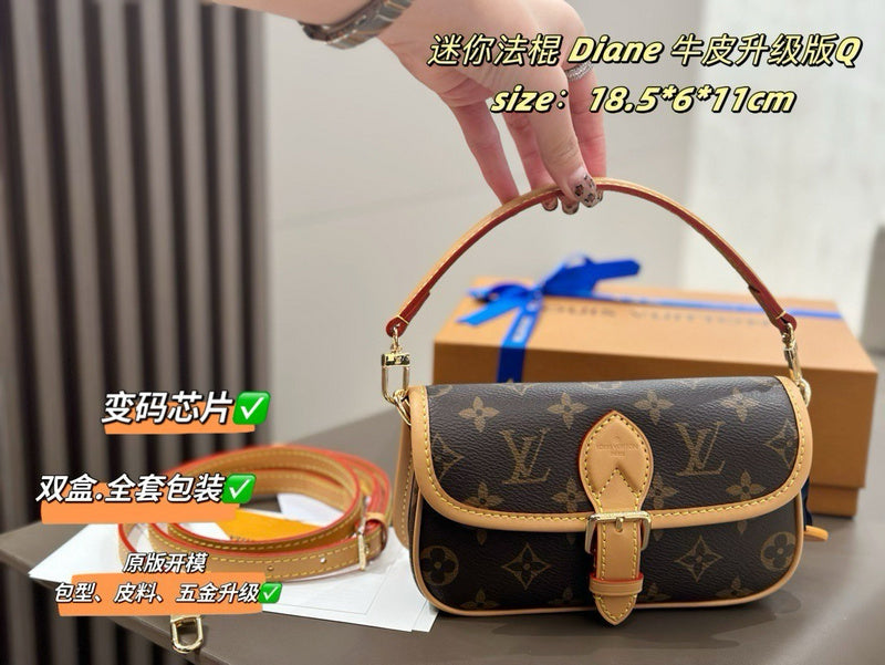 MLP06  Women's new fashion 18.5*6*11cm mini baguette bag