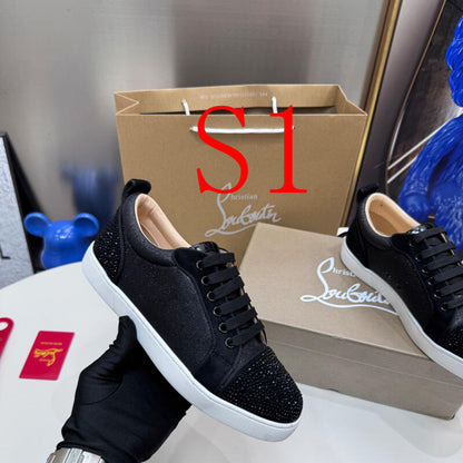 MCLS12 Women 35-40 and Men 40-45 Leather Shoes With Box