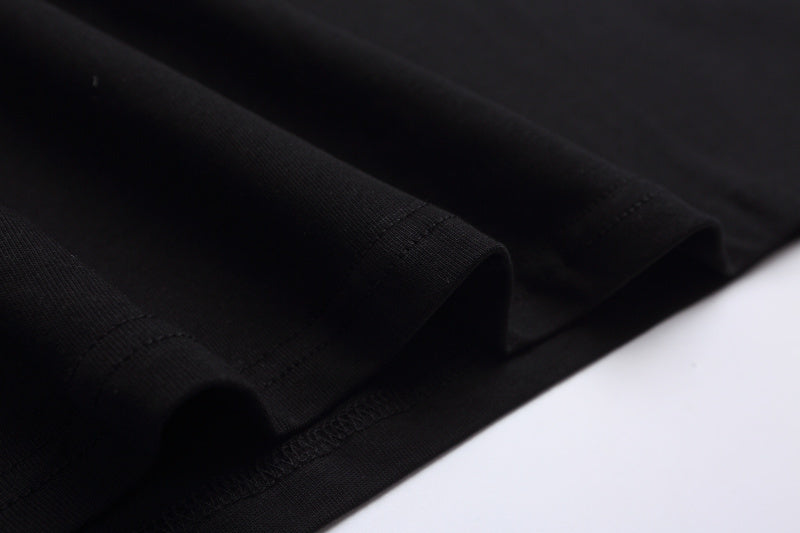 KLC17 New high-quality pure cotton men's and women's summer short sleeved top clothing